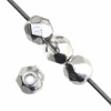 Czech Fire polished 4mm Crystal Labrador Half Coat Czech Fire polished 4mm Crystal Labrador Half Coat